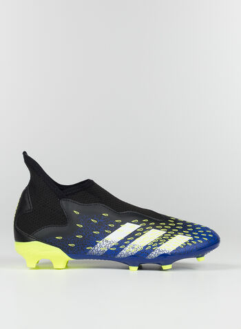 SCARPA DA CALCIO PREDATOR FREAK.3 FG RAGAZZO, BLKBLUEYEL, small