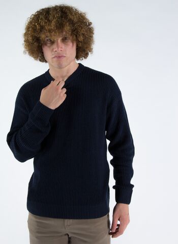 MAGLIONE CON TRAMA A COSTE, , small