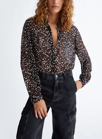 CAMICIA CON STAMPA CUORI, Q9836 BLKRED, small