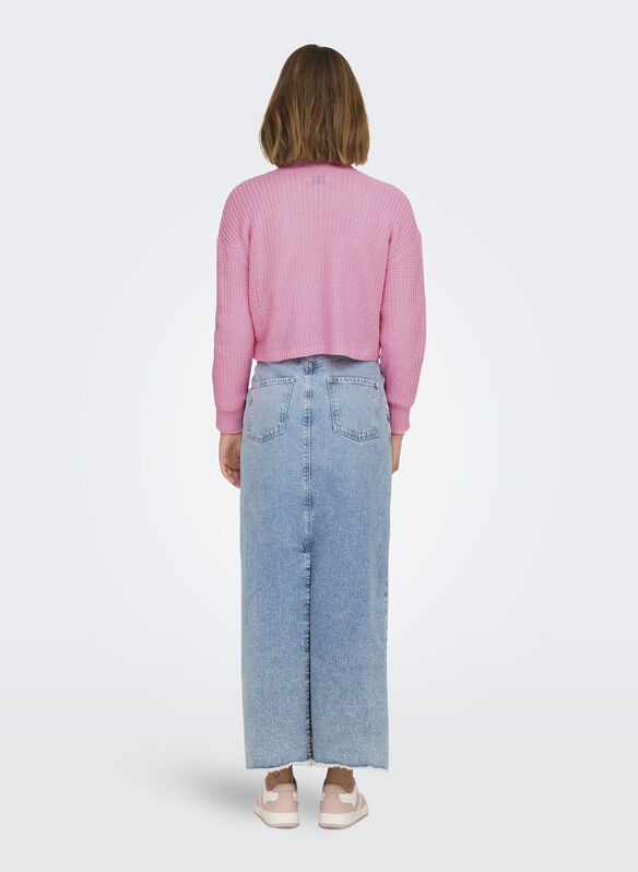 CARDIGAN ONLCAROL, PRISM PINK, medium