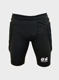 SHORT COMPRESSION PORTIERE, BLK, thumb