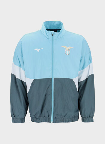 TUTA FULL ZIP SS LAZIO RETRO PRESENTATION FZ 2025/26  RAGAZZO, 19 RETROBLUE, small