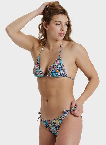 BIKINI A TRIANGOLO MULTISTAMPA, , small