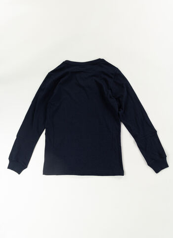 T-SHIRT AMERICAN TAPE RAGAZZO, BS501 NVY, small