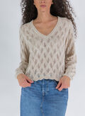 MAGLIONE ELIN LUREX, PUMICE STONE FROSTED, thumb