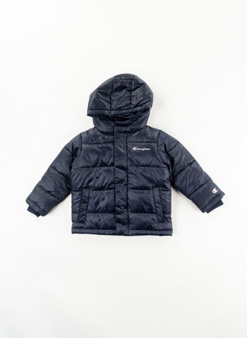 GIUBBOTTO CON CAPPUCCIO INFANT, BS501 NVY, small
