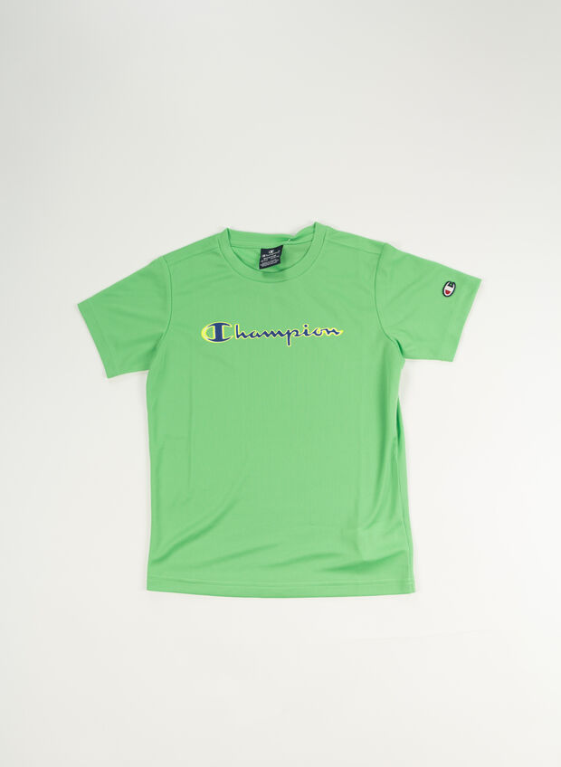 T-SHIRT GIROCOLLO QUICK-DRY RAGAZZO, GS024 GREEN, large