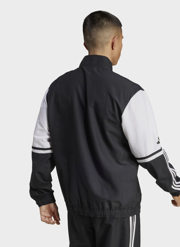 FELPA TIRO WOVEN FULL ZIP, - BLK, medium
