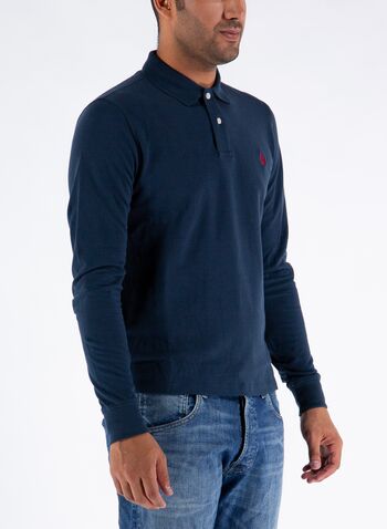 POLO A MANICHE LUNGHE CLASSIC, , small