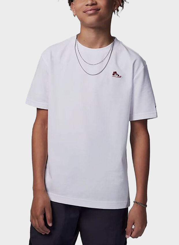 T-SHIRT AIR JORDAN RAGAZZO, 001 WHT, large