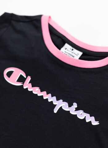 T-SHIRT CON LOGO RAGAZZA, , small