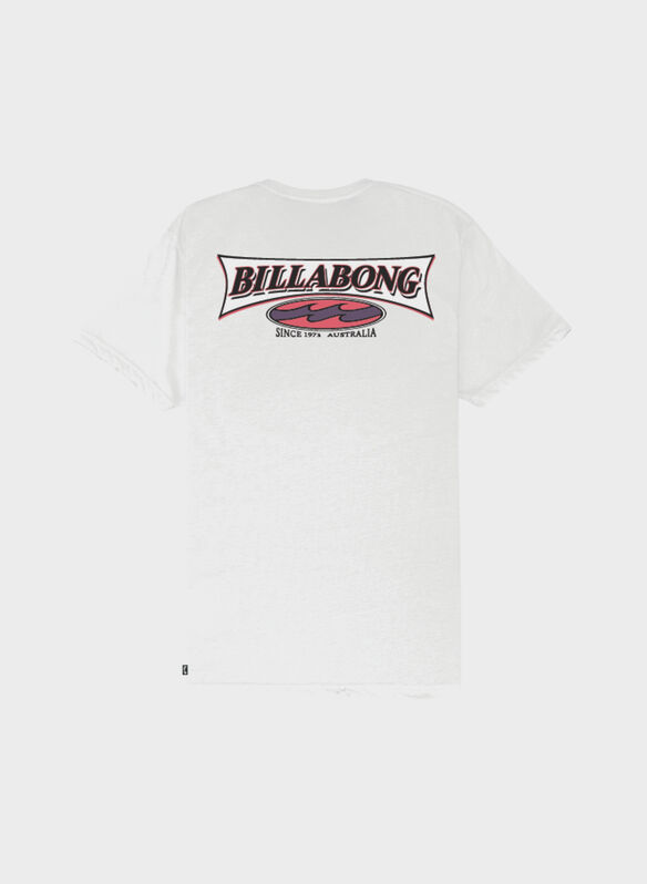 T-SHIRT CRAYON WAVE, WHT, medium