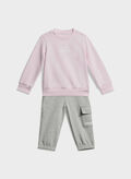 TUTA LIN FL CARGO BIMBA, - PINKGREY, thumb