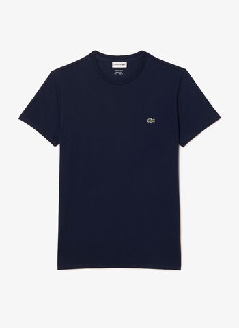 T-SHIRT IN COTONE PIMA, 166 NVY, small