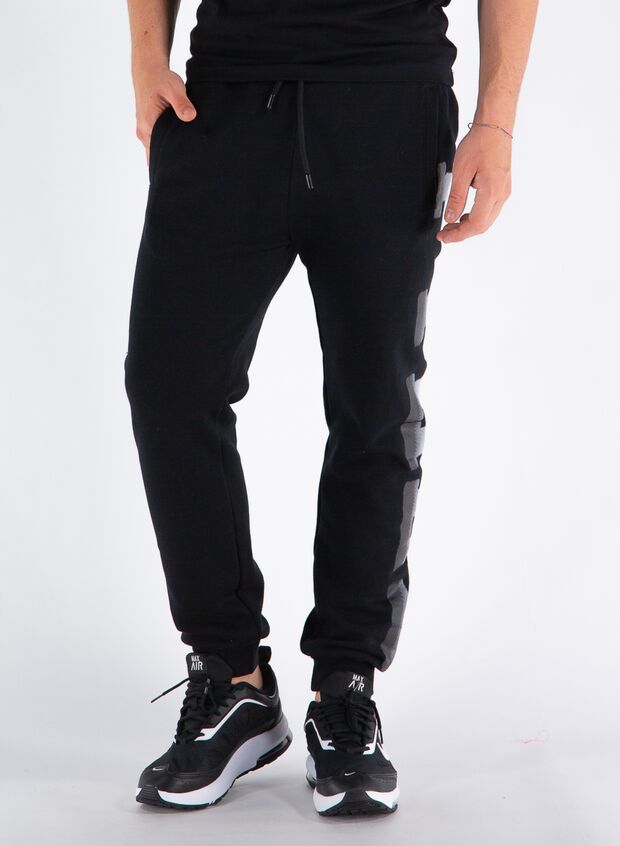 PYREX PANTALONE MAXI LOGO Bianco, Nero Uomo | Sport85