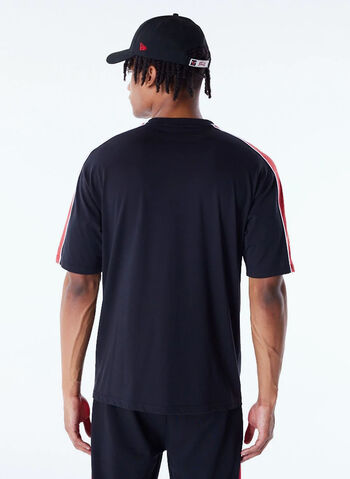 T-SHIRT OVERSIZE CHICAGO BULLS, BLK, small