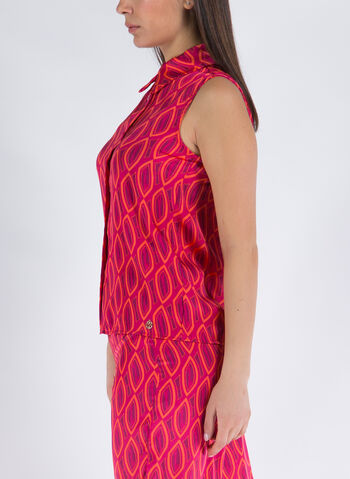 BLUSA FANTASIA GEOMETRICA, 2424 FUXIA, small
