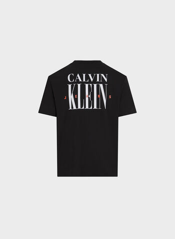 T-SHIRT BACK LOGO, BEH BLK, small