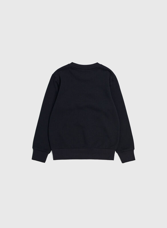 FELPA GIROCOLLO RAGAZZO, KK001 BLK, medium