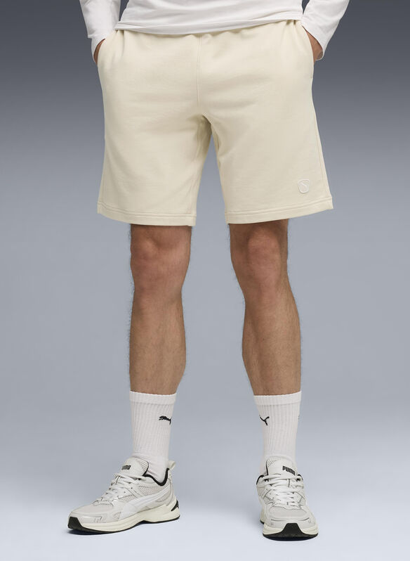 SHORT ESSENTIALS ELEVATED, 87 ALPINE SNOW, medium