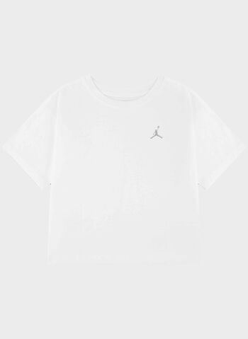 T-SHIRT BRK JORDAN RAGAZZA, 001 WHT, small