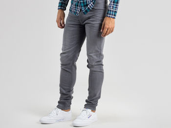JEANS ARVIN REGULAR , YBCQ GREY, small