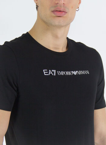 T-SHIRT CON LOGO, 0200 BLKGOLD, small