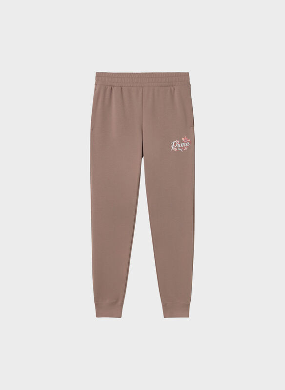 PANTALONE ESS FLORAL POLSINO, 88 SANDSTONE, medium