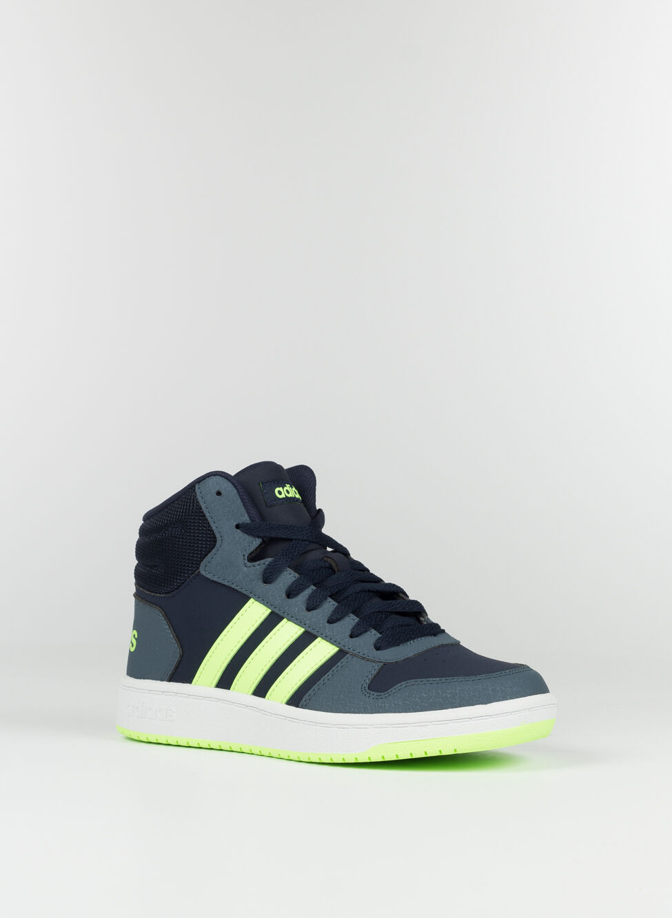 ADIDAS SCARPA HOOPS MID 2.0 RAGAZZA blu, lime Bambino | Sport85