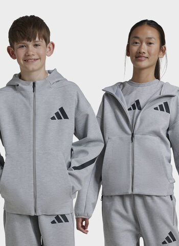 FELPA ZNE RAGAZZO, MEDIUM GREY, small