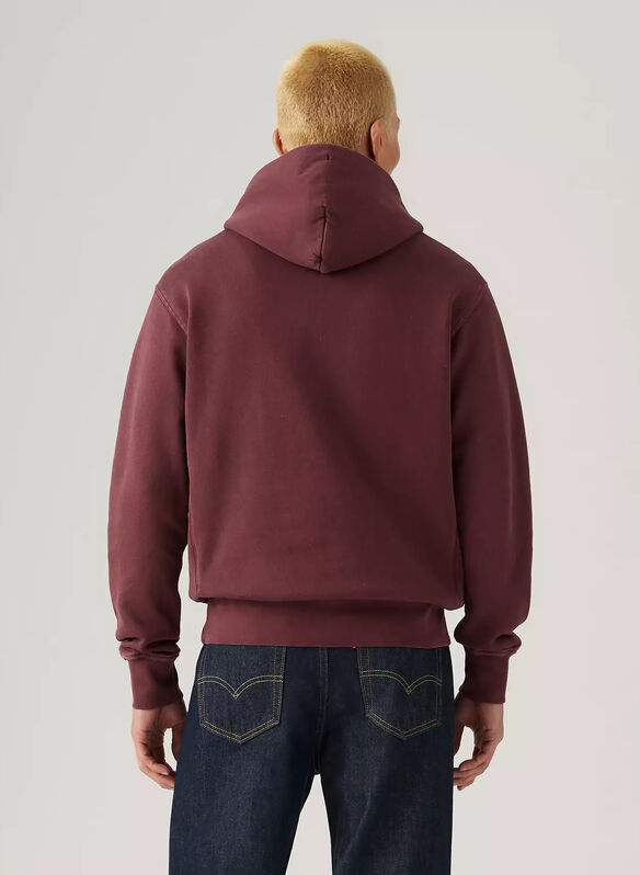 FELPA HOODIE, 0032 BORDEAUX, medium