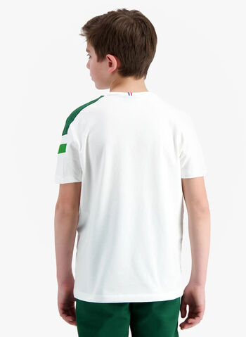 T-SHIRT SAISON RAGAZZO, WHTGREEN, small