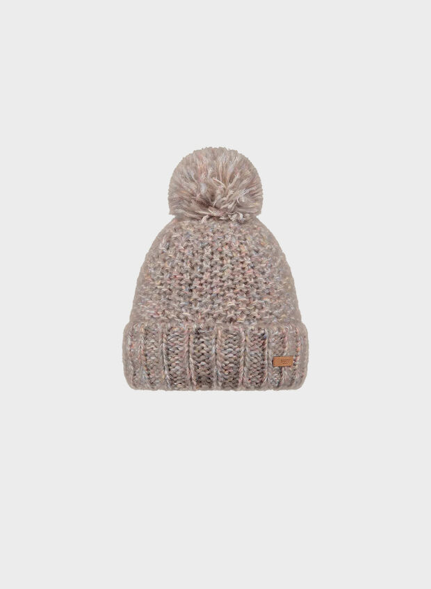 CAPPELLO IN MAGLIA AITANE PON PON, 0002 HEATHER GREY, large