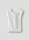 T-SHIRT HALISSE RAGAZZA, BRIGHT WHITE, thumb