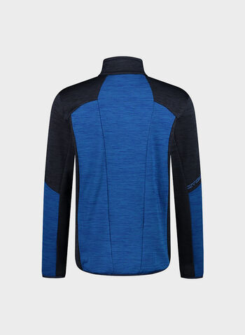 PILE STRETCH PERFORMANCE GRID TECH MELANGE, L834 ZAFFIRO, small