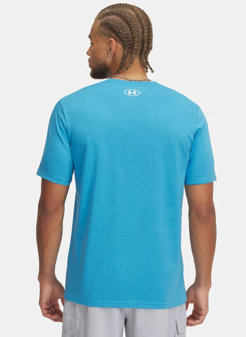 T-SHIRT RIVAL LOGO CAMOUFLAGE, 0452 BLUE, small