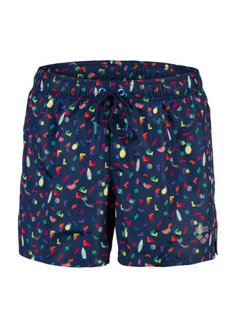 COSTUME BOXER ALLOVER, 750 NVY MULTI, small