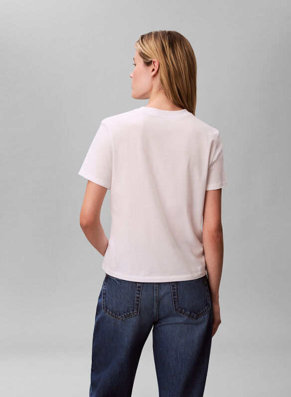 T-SHIRT MULTI LOGO, YAF WHT, medium