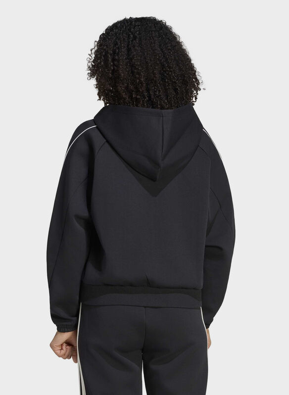 FELPA STA FULL ZIP, - BLK, medium