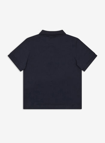POLO MICRO LOGO RAGAZZO, NVY, small