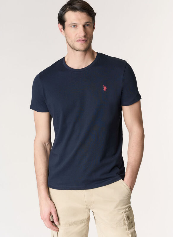 T-SHIRT MICK MICRO LOGO, 177 NVY, medium