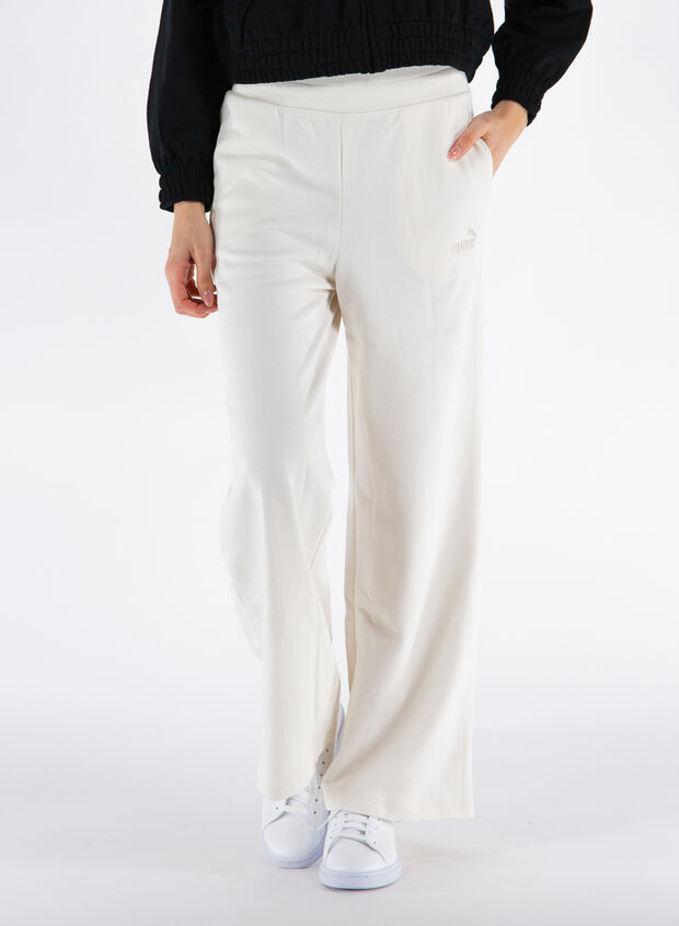 PUMA PANTALONE PALAZZO Bianco Donna | Sport85