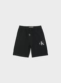 BERMUDA LOGO RAGAZZO, BEH BLK, thumb