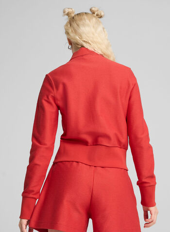 FELPA FULL ZIP PREMIUM ESSENTIALS, 15 RED, small