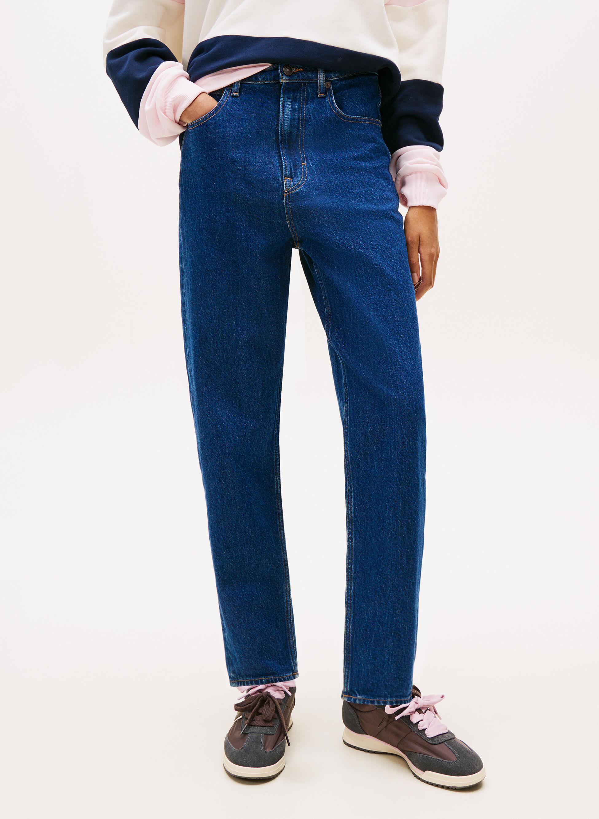 Tommy Jeans Jeans da donna con vita alta e taglio affusolato