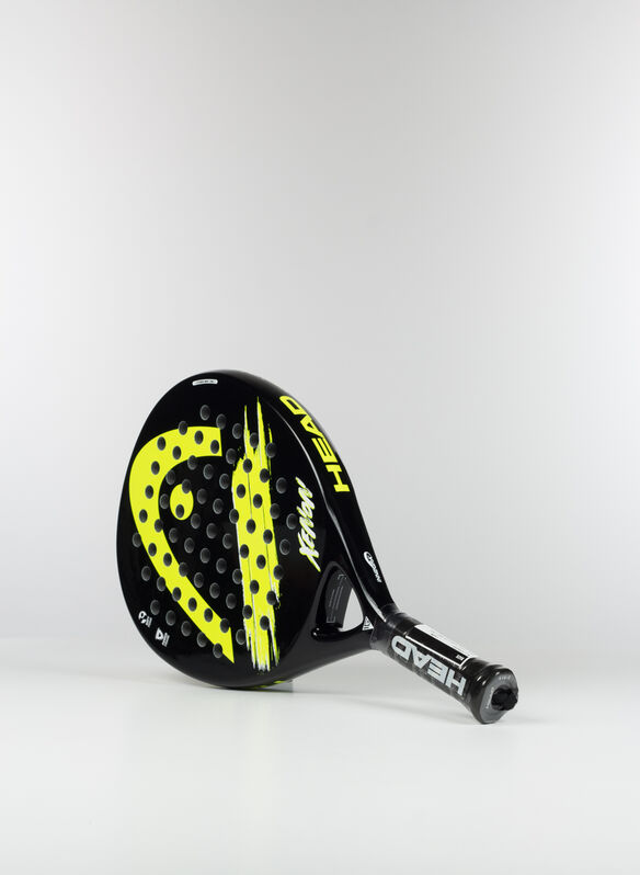RACCHETTA XENON PADEL, BLKYEL, medium