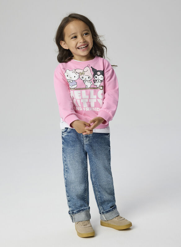 FELPA FABARA HELLO KITTY BAMBINA, BEGONIA PINK, medium