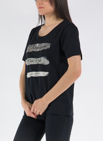 T-SHIRT LADY STAMPA, , small