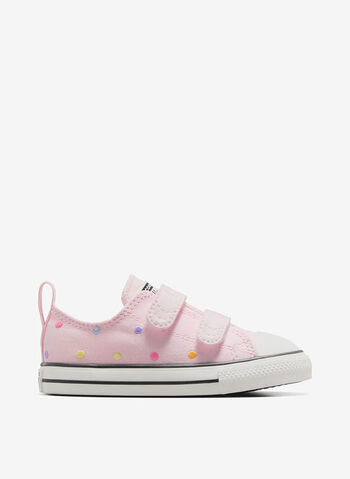 SCARPA LOW CON CHIUSURA A STRAPPO POIS BIMBA, 650 PINK, small