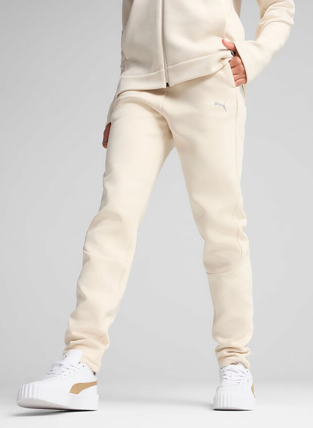 PANTALONE JOGGER EVOSTRIPE, 87 PANNA, large